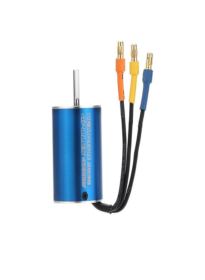 جوليرك محرك GoolRC 2838 4500KV رباعي الأقطاب بدون حساسات وبدون فرش، ووحدة تحكم إلكترونية بالسرعة 35 أمبير بدون فرش، مناسب لسيارات التحكم عن بعد بمقياس 1/14 و1/16 و1/18 - Image 4